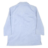 LE TEMPS D'HARVEY Womens Pale Blue Button Jacket L Polyester Blend Tailored