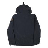 PATAGONIA Mens Black Zip Hooded Jacket L Polyester Blend Outdoor Casual