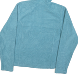THE NORTH FACE Womens Blue Plain Hoodie Pullover Polyester Blend M Outdoor