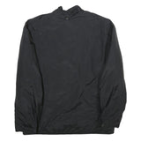 IXS Mens Black Nylon Jacket L Long Sleeve Zip Classic Casual Lightweight