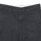 DICKIES Mens Black Casual Shorts M W34 Cotton Blend Regular Fit Workwear