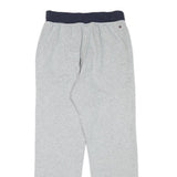 TOMMY HILFIGER Womens Joggers Grey & Navy XL W25 L27 Relaxed Straight Cotton