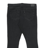 LEVI'S 311 Shaping Skinny Womens Jeans Black Slim Skinny Denim W34 L26 Raw Hem