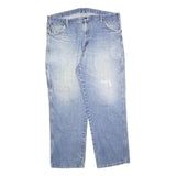 DICKIES Mens Relaxed Blue Jeans Denim Light W40 L30 Zip Pocket Casual