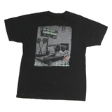 IN-N-OUT Mens Black Graphic T-Shirt M Short Sleeve Crew Neck Cotton California