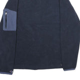 CHAMPION Mens Navy Blue Casual Jacket S Polyester Full Zip Fleece Casual Wear