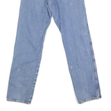 DICKIES Mens Regular Fit Blue Denim Jeans W30 L32 Cotton Blend Zip Casual