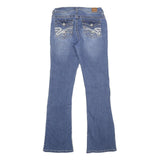 WALLFLOWER Womens Jeans Blue Classic Flared Denim Medium W28 L32 Stylish