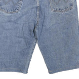 WRANGLER Mens Denim Blue Casual Shorts L W36 Classic Cotton Blend Comfortable