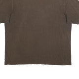 CARHARTT Mens Brown Pocket T-Shirt 2XL Short Sleeve Crew Neck Workwear Casual