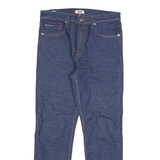 TOMMY HILFIGER Mens Slim Blue Jeans Denim W29 L27 Classic Zip Cotton Blend