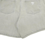 GUESS Womens Shorts Grey Casual Cotton M W32 Classic Stylish