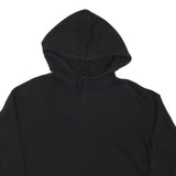 CHAMPION Womens Black Hoodie S Cotton Blend Pullover Casual Sweatshirt