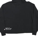 CHAMPION Womens Black Hoodie S Cotton Blend Pullover Casual Sweatshirt