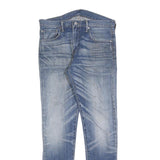 LEVI'S 520 Mens Jeans Blue Slim Skinny Denim Medium W34 L34 Classic Style