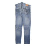 LEVI'S 520 Mens Jeans Blue Slim Skinny Denim Medium W34 L34 Classic Style