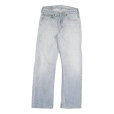 LEVI'S 501 Mens Jeans Blue Regular Straight Denim Light W28 L29 Classic Button