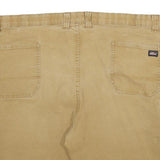 DICKIES Mens Shorts Beige Cotton Blend Casual 2XL W44 Workwear Flexible Fit