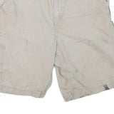CARHARTT Mens Shorts Beige Casual M W32 Cotton Blend Pockets Relaxed Fit