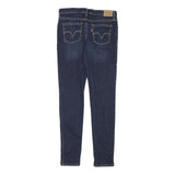 LEVI'S 710 Girls Jeans Blue Slim Skinny Denim W26 L27 Stretch Cotton Blend