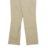 CARHARTT Mens Jeans Beige Relaxed Straight Denim W28 L28 Workwear Zip Closure