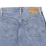 LEVI'S Womens Shorts Blue XS W26 Denim Cotton Casual Cut-Off