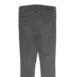 LEVI'S 711 Skinny Womens Jeans Grey Slim Denim Medium W29 L30 Stretch Cotton