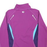 PEARL IZUMI Womens Purple & Blue 1/4 Zip Sweatshirt S Cycling Activewear