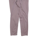 CALVIN KLEIN JEANS Womens Cotton Blend Mauve Slim Skinny Trousers W28 L25
