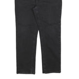 TOMMY HILFIGER Womens Black Regular Fit Straight Denim Jeans W34 L26 Classic