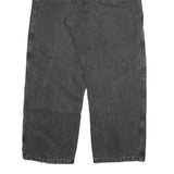 DICKIES Mens Relaxed Black Denim W34 L28 Casual Zip Cotton Blend Jeans
