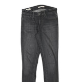 LEVI'S Womens Jeans Black Slim Skinny Denim Medium W27 L31 Stretch Cotton Blend