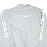 SCOTT Mens Grey Lightweight Track Jacket XL Polyester Blend Zip Athletic Fit