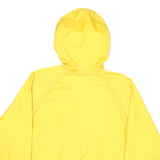 THE NORTH FACE Womens Yellow Outdoor Jacket M Polyester Blend Zip Hooded Plain