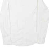 ARMANI EXCHANGE Mens White Shirt M Cotton Button Down Long Sleeve Casual