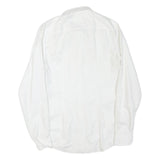 ARMANI EXCHANGE Mens White Shirt M Cotton Button Down Long Sleeve Casual