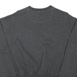 FILA Womens Grey Cropped Crew Neck Sweatshirt M Cotton Blend Pullover