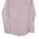 ZARA Womens Purple Shirt Long Sleeve Collared Plain S Chic Elegant
