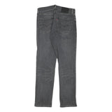 LEVI'S 511 Mens Jeans Black Slim Skinny Denim Medium W30 L30 Stretch