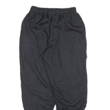 REEBOK Womens Joggers Black M W28 L28 Polyester Blend Slim Tapered Comfortable