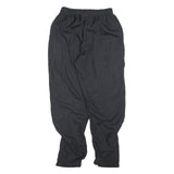 REEBOK Womens Joggers Black M W28 L28 Polyester Blend Slim Tapered Comfortable