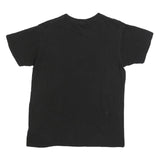 POETIC JUSTICE Mens Black Graphic T-Shirt M Short Sleeve Crew Neck Casual Cotton