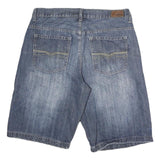 URBAN PIPELINE Mens Denim Blue Casual Shorts L W38 Comfortable Cotton Pockets