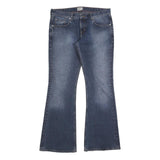 TOMMY HILFIGER Womens Jeans Blue Regular Flared Denim Medium W34 L34 Classic