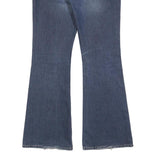 TOMMY HILFIGER Womens Jeans Blue Regular Flared Denim Medium W34 L34 Classic