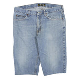 LEE Mens Denim Blue Shorts L W36 Classic Cotton Blend Casual