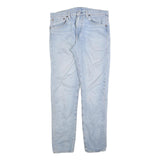 LEVI'S 512 Tapered Mens Jeans Blue Slim Tapered Denim Light W32 L32 Stylish