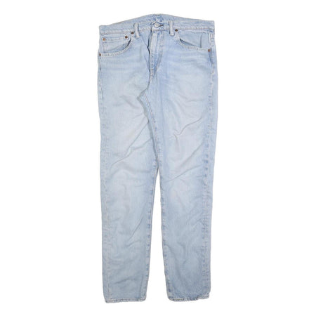 LEVI'S 512 Tapered Mens Jeans Blue Slim Tapered Denim Light W32 L32 Stylish