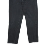 TEDDY'S Womens Classic Black Denim Jeans Cotton Zip W30 L28 Stylish Casual