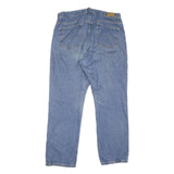 TOMMY HILFIGER Womens Regular Fit Blue Denim Jeans W36 L30 Classic Cotton Blend